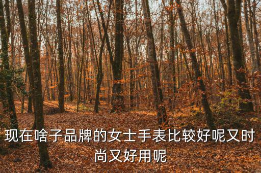 现在啥子品牌的女士手表比较好呢又时尚又好用呢