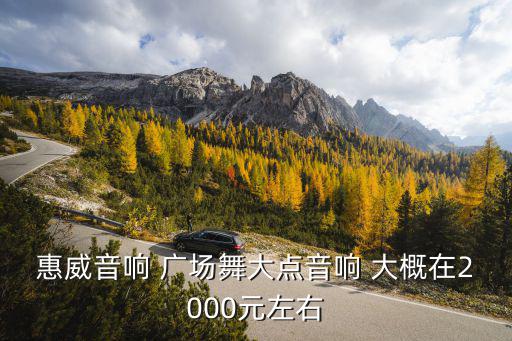 惠威音响 广场舞大点音响 大概在2000元左右