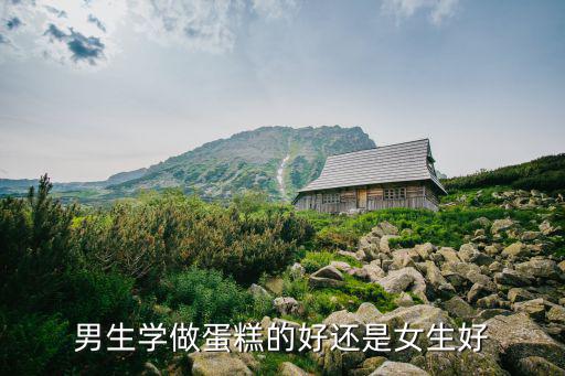 男生学做蛋糕的好还是女生好