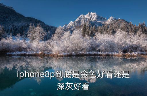 iphone8p到底是金色好看还是深灰好看