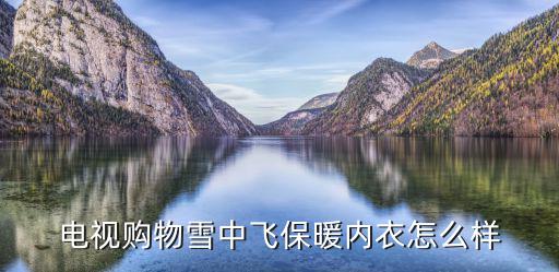 央视点名雪中飞，中央台2011年雪中飞羽绒服的广告曲有谁知道音乐名字