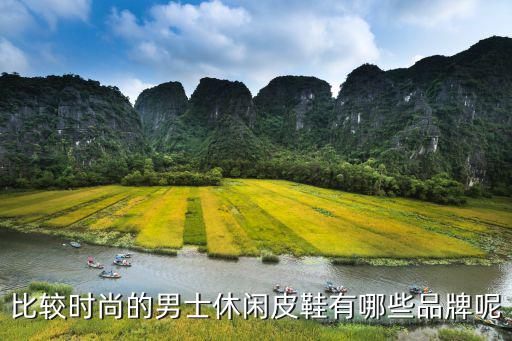 比较时尚的男士休闲皮鞋有哪些品牌呢