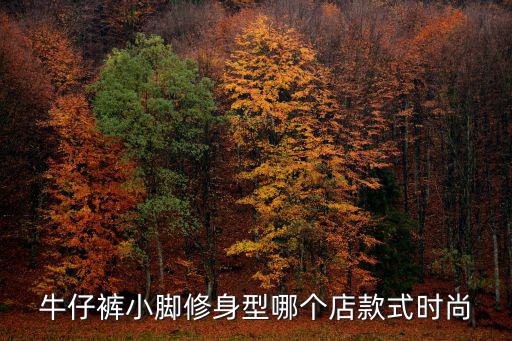 牛仔裤小脚修身型哪个店款式时尚