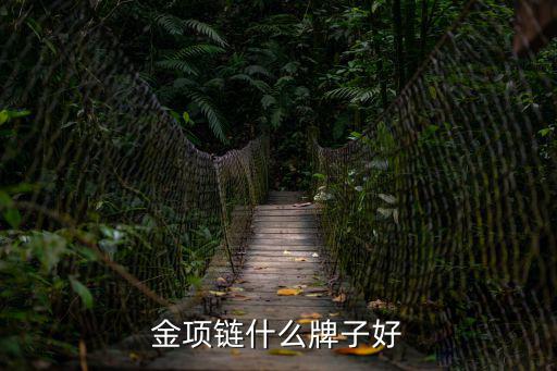 金项链什么牌子好