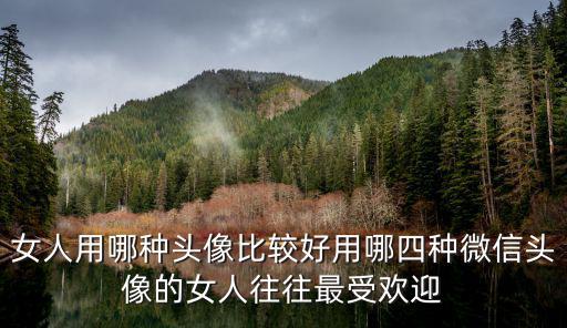 时尚女人用什么头像，真正的美女都用什么图片做头像