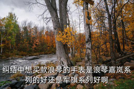 纠结中想买款浪琴的手表是浪琴嘉岚系列的好还是军旗系列好啊