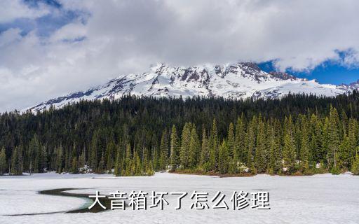 大音箱坏了怎么修理