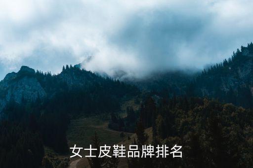 女士皮鞋品牌排名