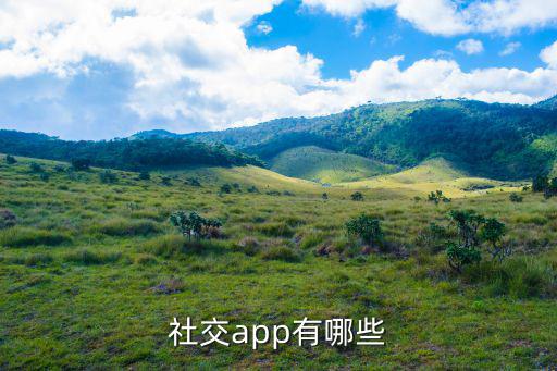社交app有哪些