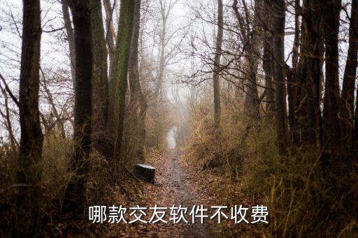 靠谱不收费的交友软件，哪款交友软件不收费
