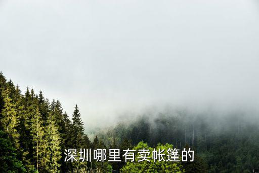深圳哪里有卖帐篷的