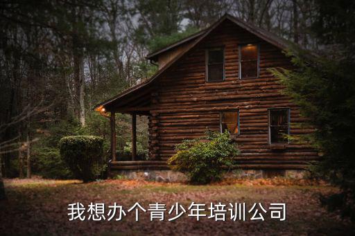 我想办个青少年培训公司