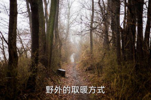 野外的取暖方式