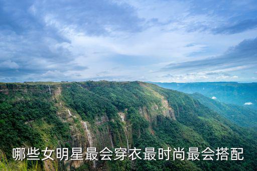 哪个女明星穿衣服利落时尚，有哪位女明星穿丽衫秀尔的服装