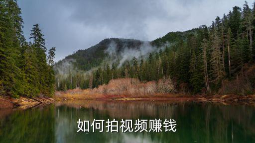 如何拍视频赚钱