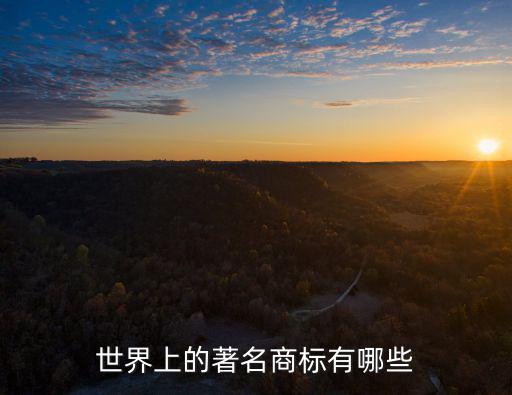 世界上的著名商标有哪些