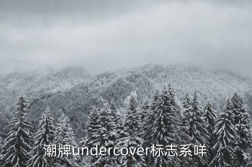 潮牌undercover标志系咩