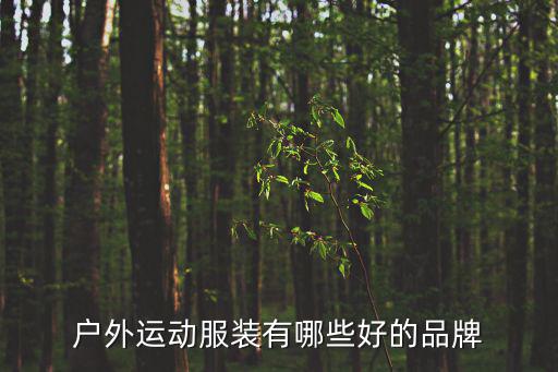 户外品牌商标大全衣服图片及名称，韩国户外服装品牌有哪些