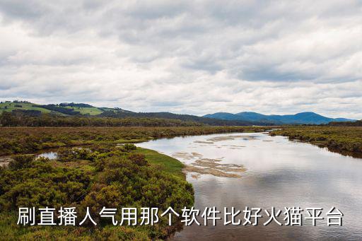 刷直播人气用那个软件比好火猫平台
