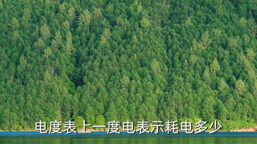 户外电源一度电代表啥，这个电表怎么看显示1度代表多少