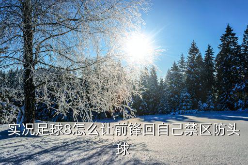 实况足球8怎么让前锋回自己禁区防头球