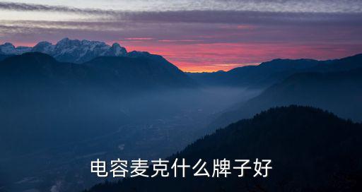 电容麦克风品牌排行榜，电容麦 什么牌子的好 要专业的 外置声卡那种