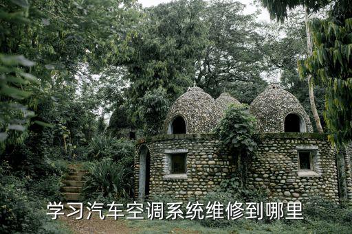 学习汽车空调系统维修到哪里
