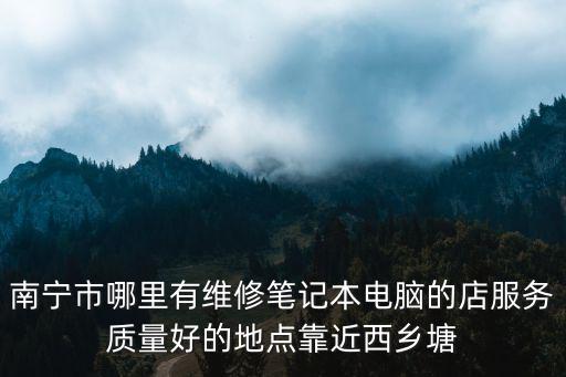 南宁市哪里有维修笔记本电脑的店服务质量好的地点靠近西乡塘