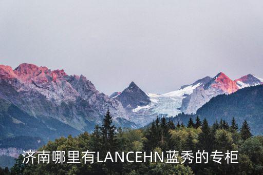 济南哪里有LANCEHN蓝秀的专柜