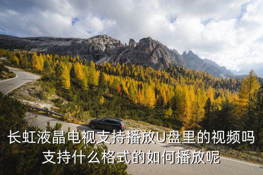 长虹液晶电视支持播放U盘里的视频吗支持什么格式的如何播放呢