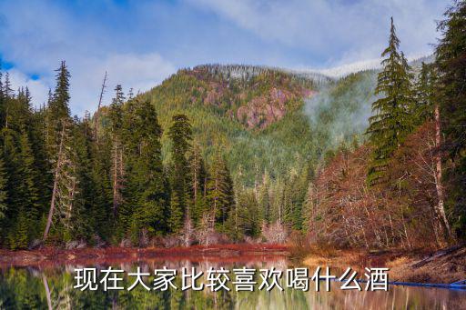 现在时尚什么酒，现在大家比较喜欢喝什么酒