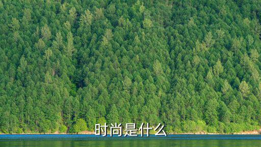 时尚是什么