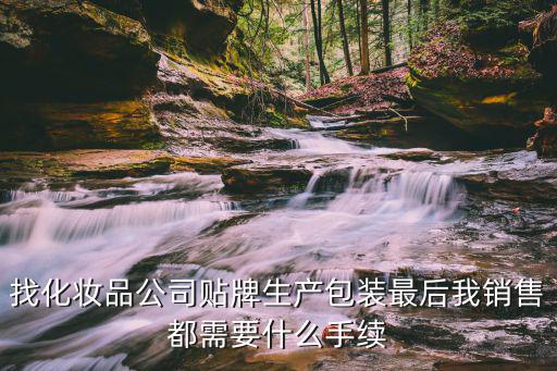 找化妆品公司贴牌生产包装最后我销售都需要什么手续