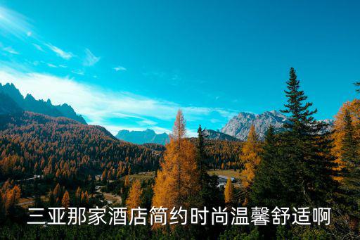 三亚时尚旅馆在哪个地方，三亚那家酒店简约时尚温馨舒适啊