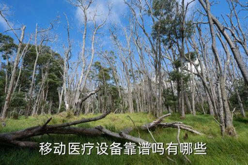 移动医疗设备靠谱吗有哪些