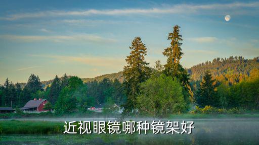 近视镜和时尚镜哪个好点，近视眼镜哪种镜片好