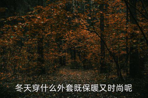冬天穿什么外套既保暖又时尚呢