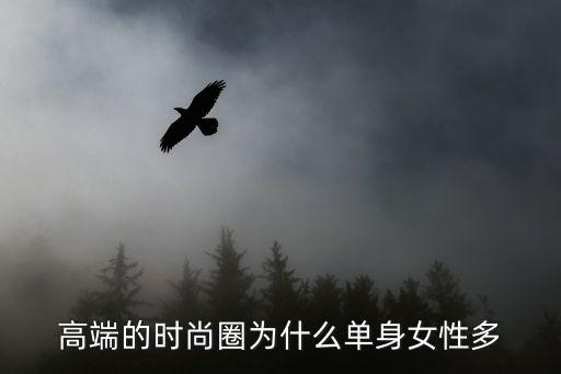 高端的时尚圈为什么单身女性多