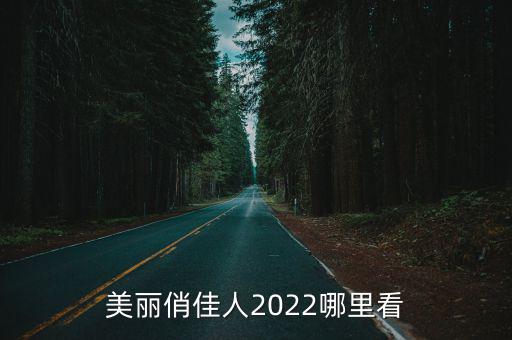 美丽俏佳人2022哪里看