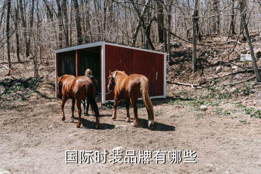 国际时装品牌有哪些