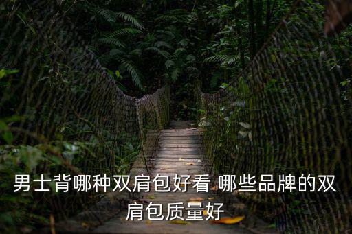 男士背哪种双肩包好看 哪些品牌的双肩包质量好