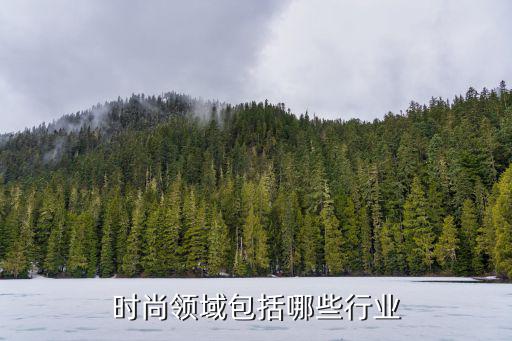 时尚领域包括哪些行业