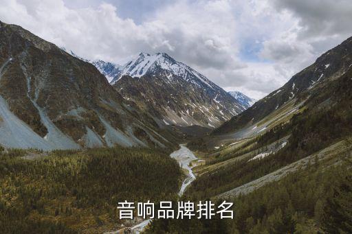 音响品牌排名