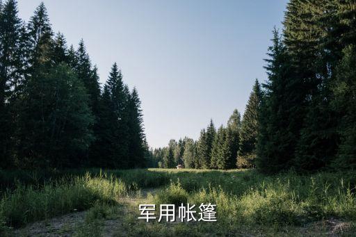 军用帐篷