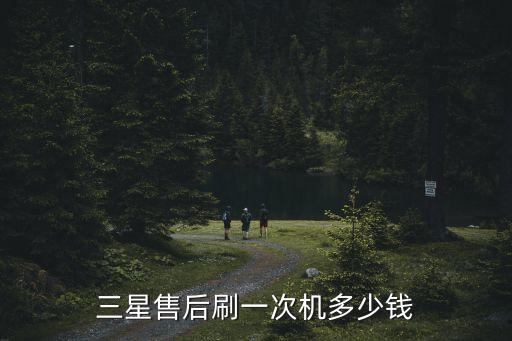 三星售后刷一次机多少钱