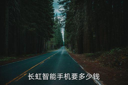 长虹智能手机要多少钱