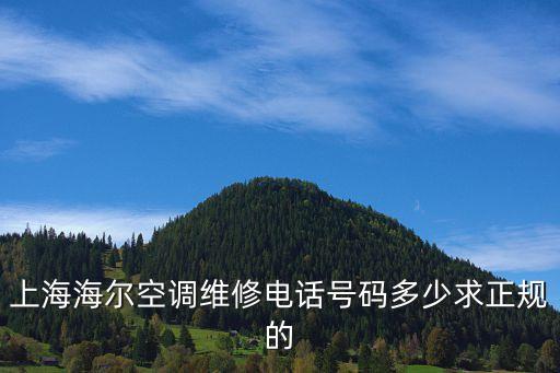 空调维修上海正规电话多少，上海松下空调维修电话
