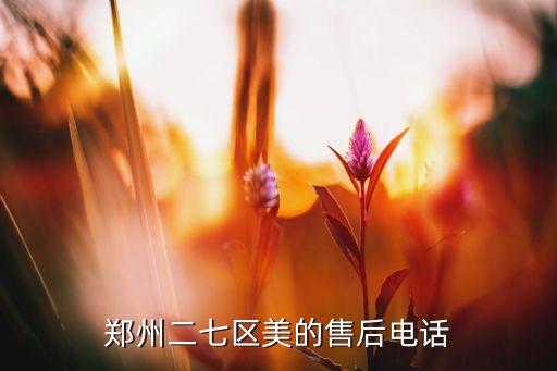 郑州二七区美的售后电话