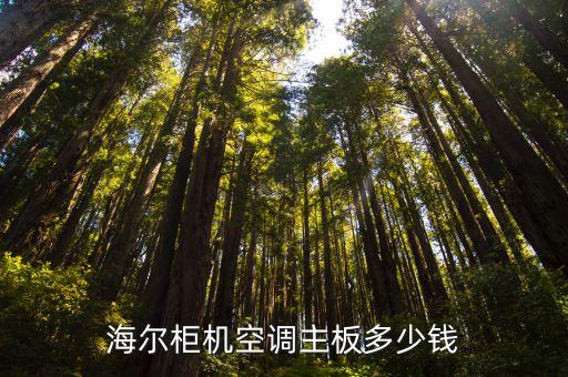 海尔柜机空调主板多少钱