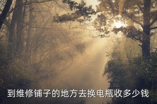 到维修铺子的地方去换电瓶收多少钱